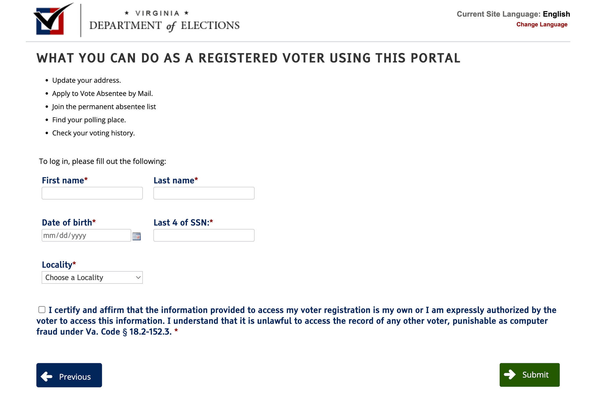 Analyzing Post-COVID-19 Changes to Voter Behavior and Early Voting Trends in Virginia