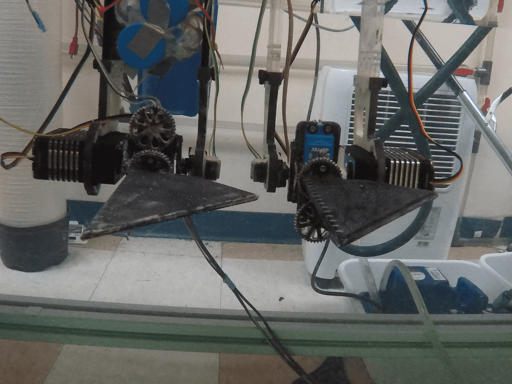 Computational Approaches for Modeling Power Consumption on an Underwater Flapping Fin Propulsion System