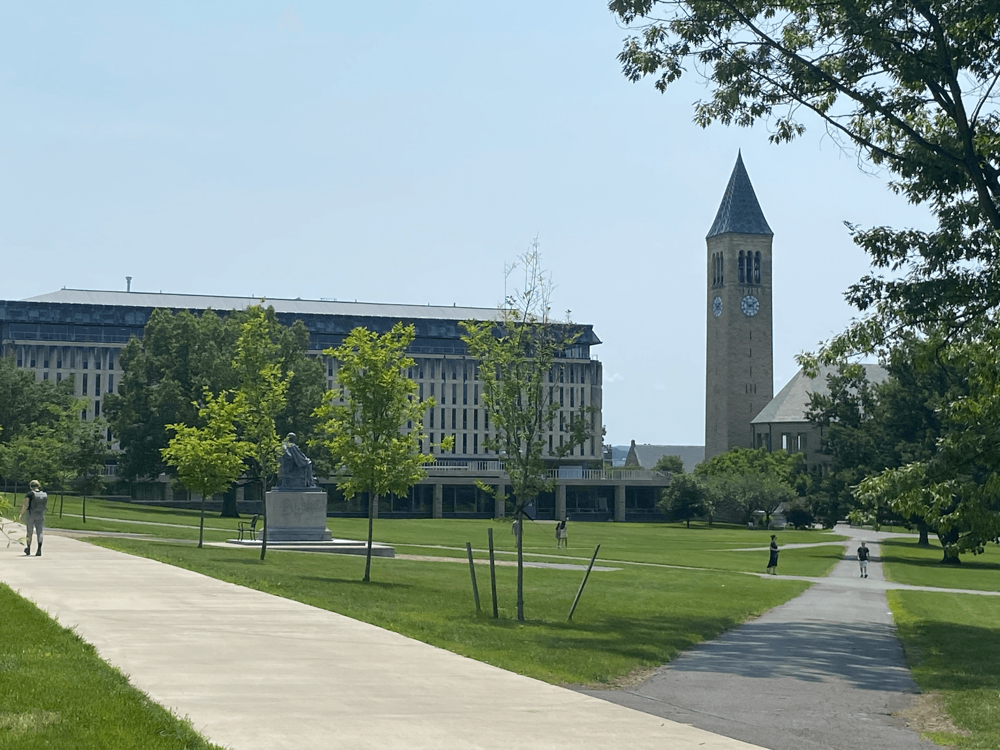 The Arts Quad at Cornell University.
