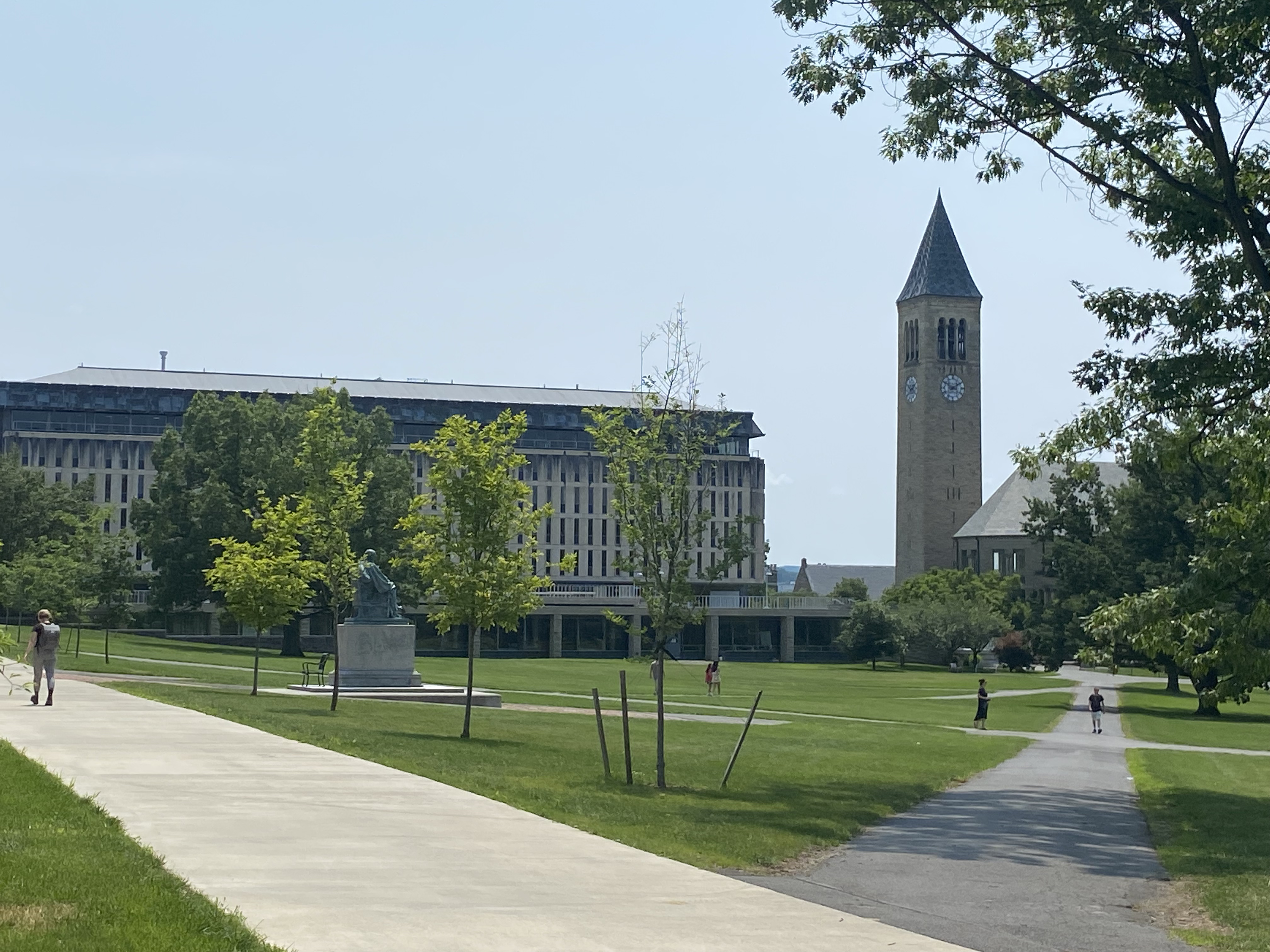 The Arts Quad at Cornell University.