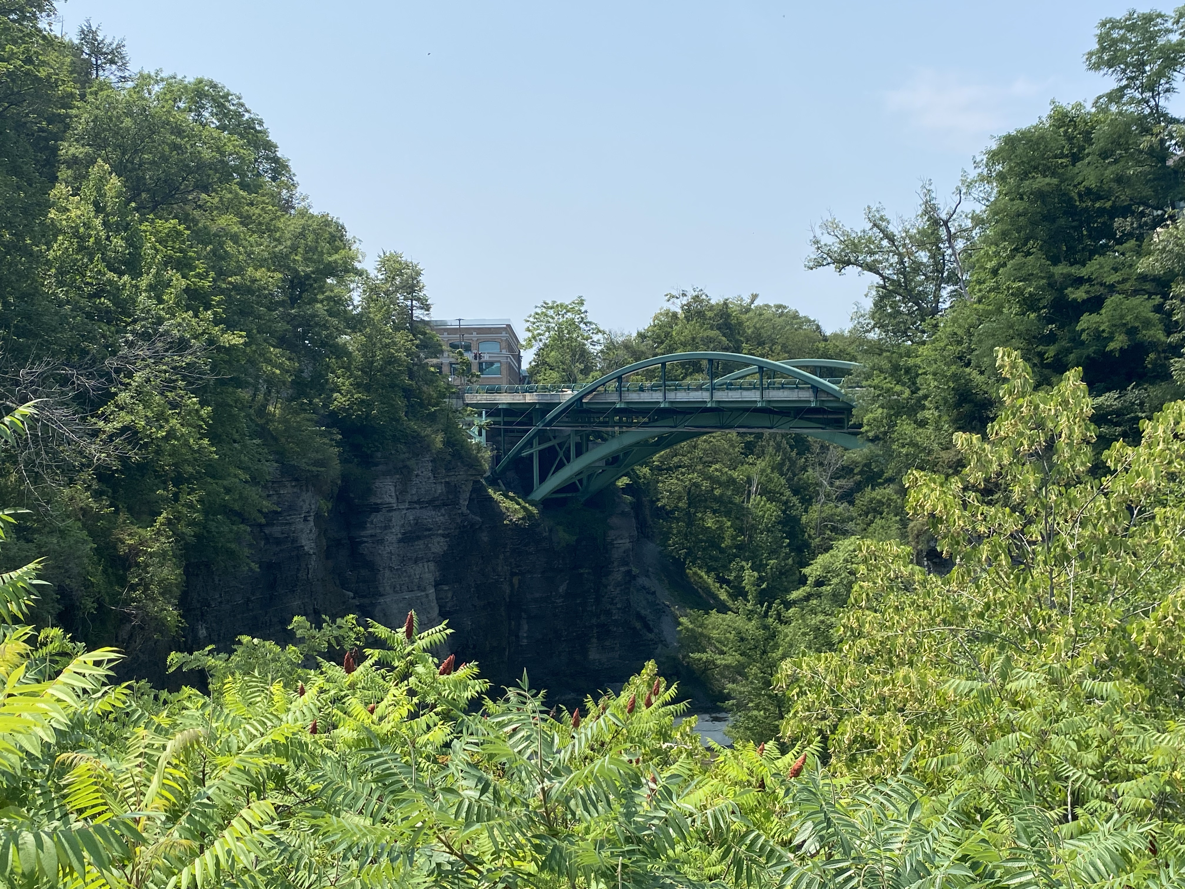 Triphammer Falls at Cornell University.