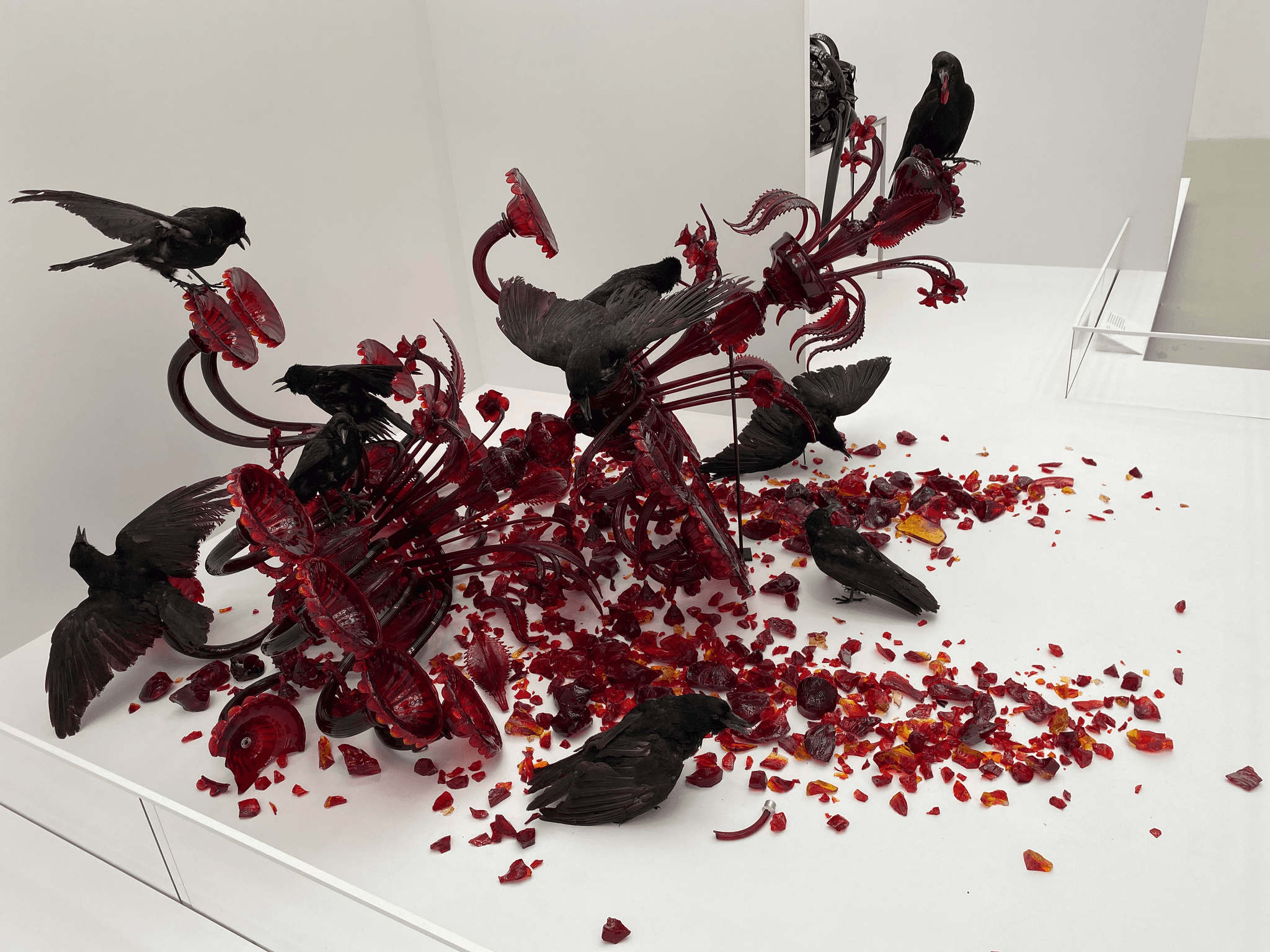 Carrion at the Corning Museum of Glass, by Javier Pérez.