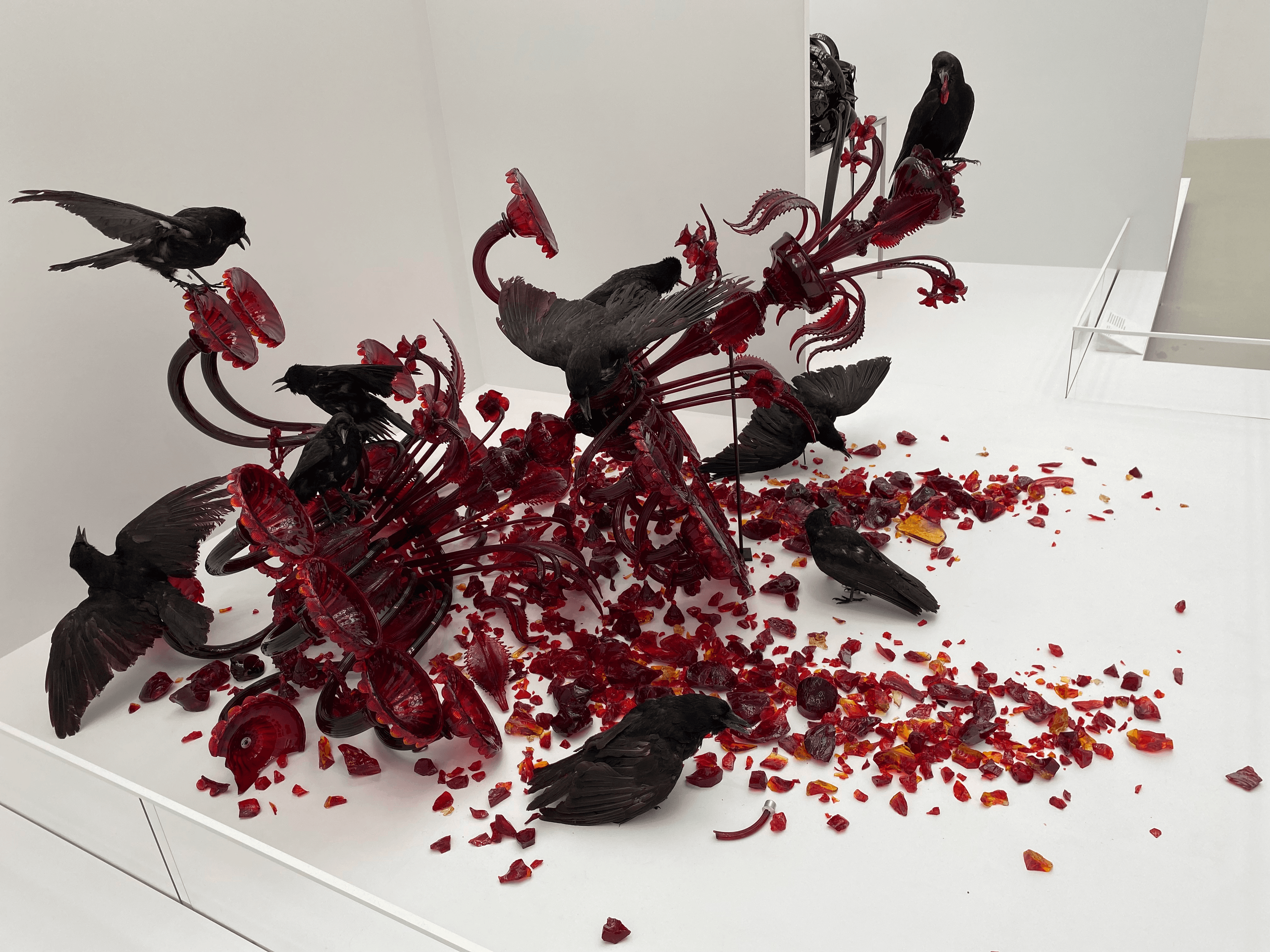 Carrion at the Corning Museum of Glass, by Javier Pérez.