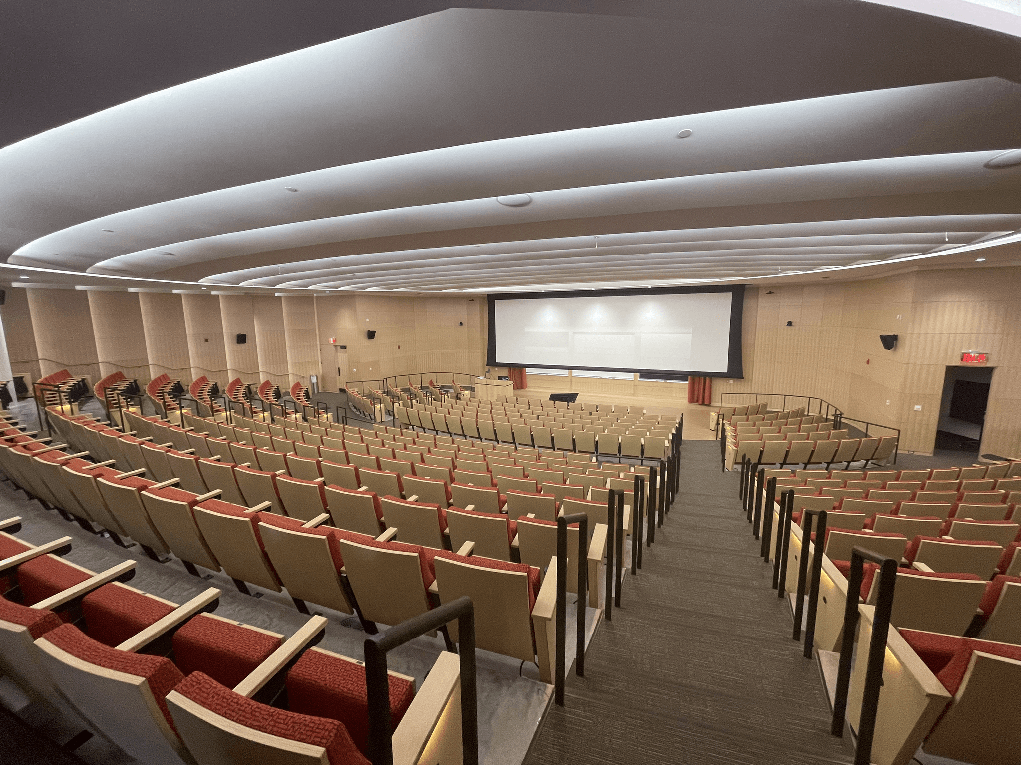 Science Building lecture hall at Yale University.