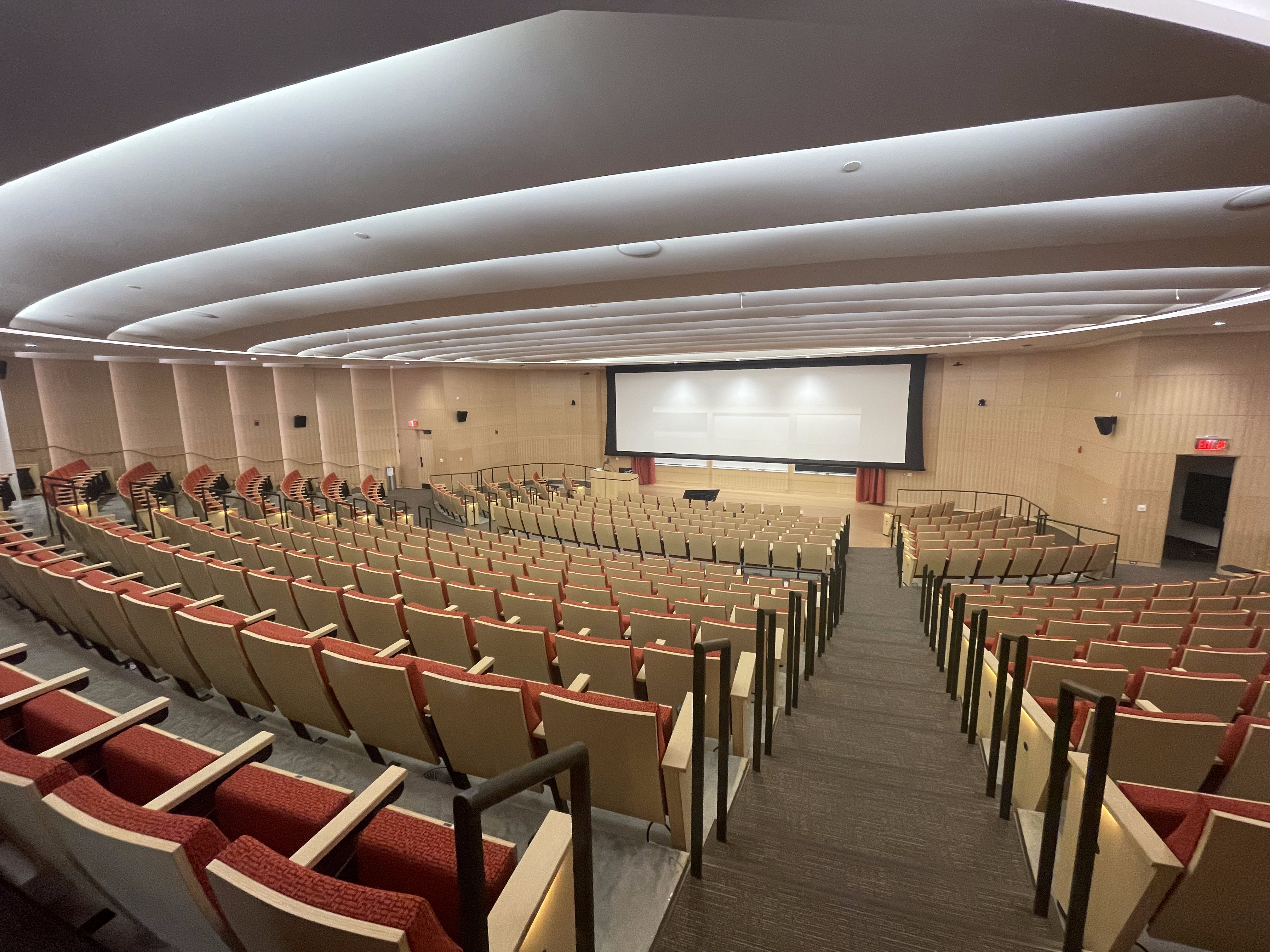 Science Building lecture hall at Yale University.