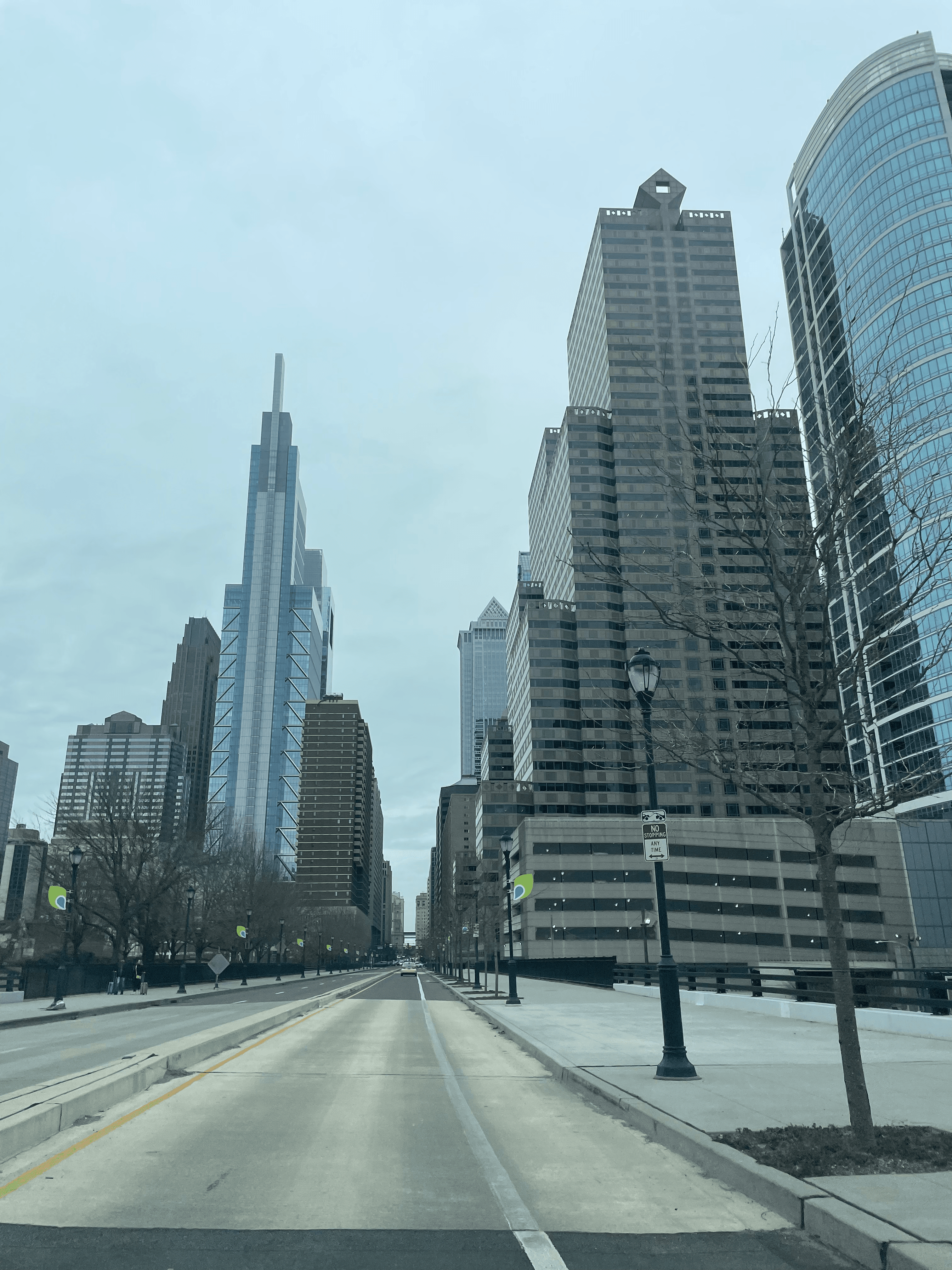JFK Boulevard in Philadelphia.