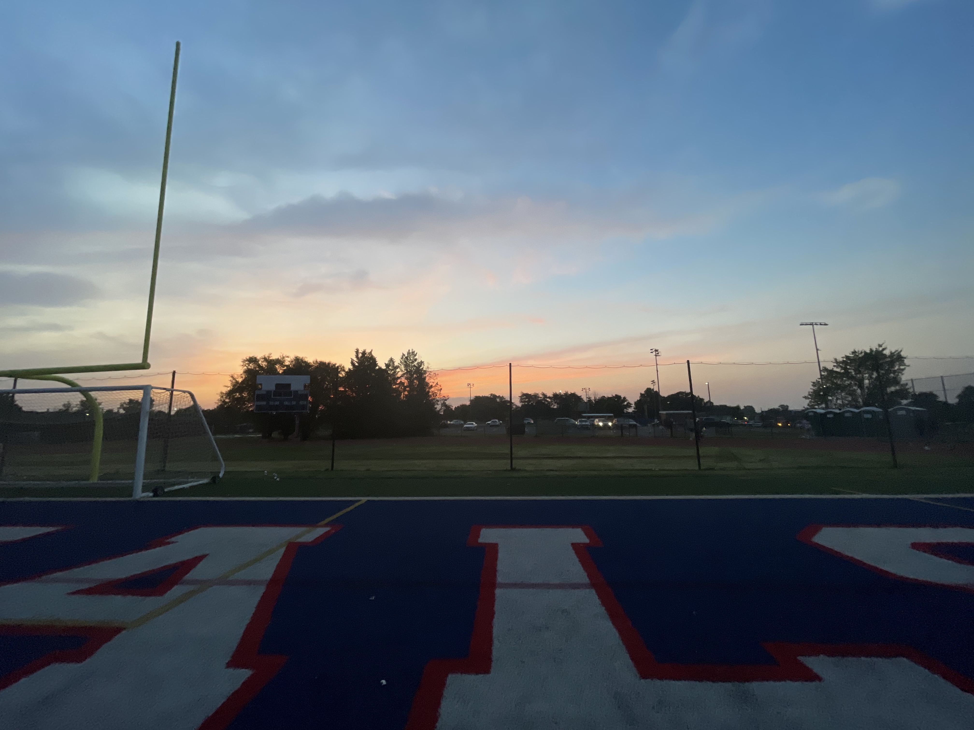 Class of 2024 senior sunrise.