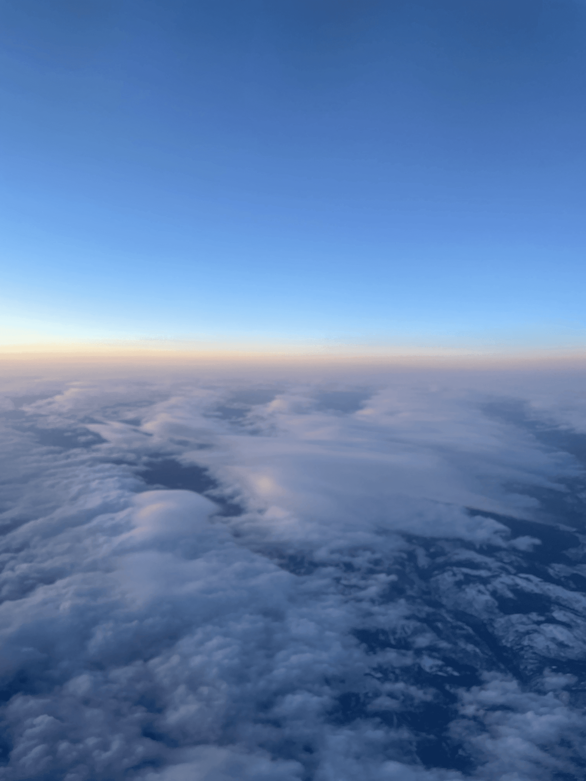 Clouds flying above Piltzvile, Montana.