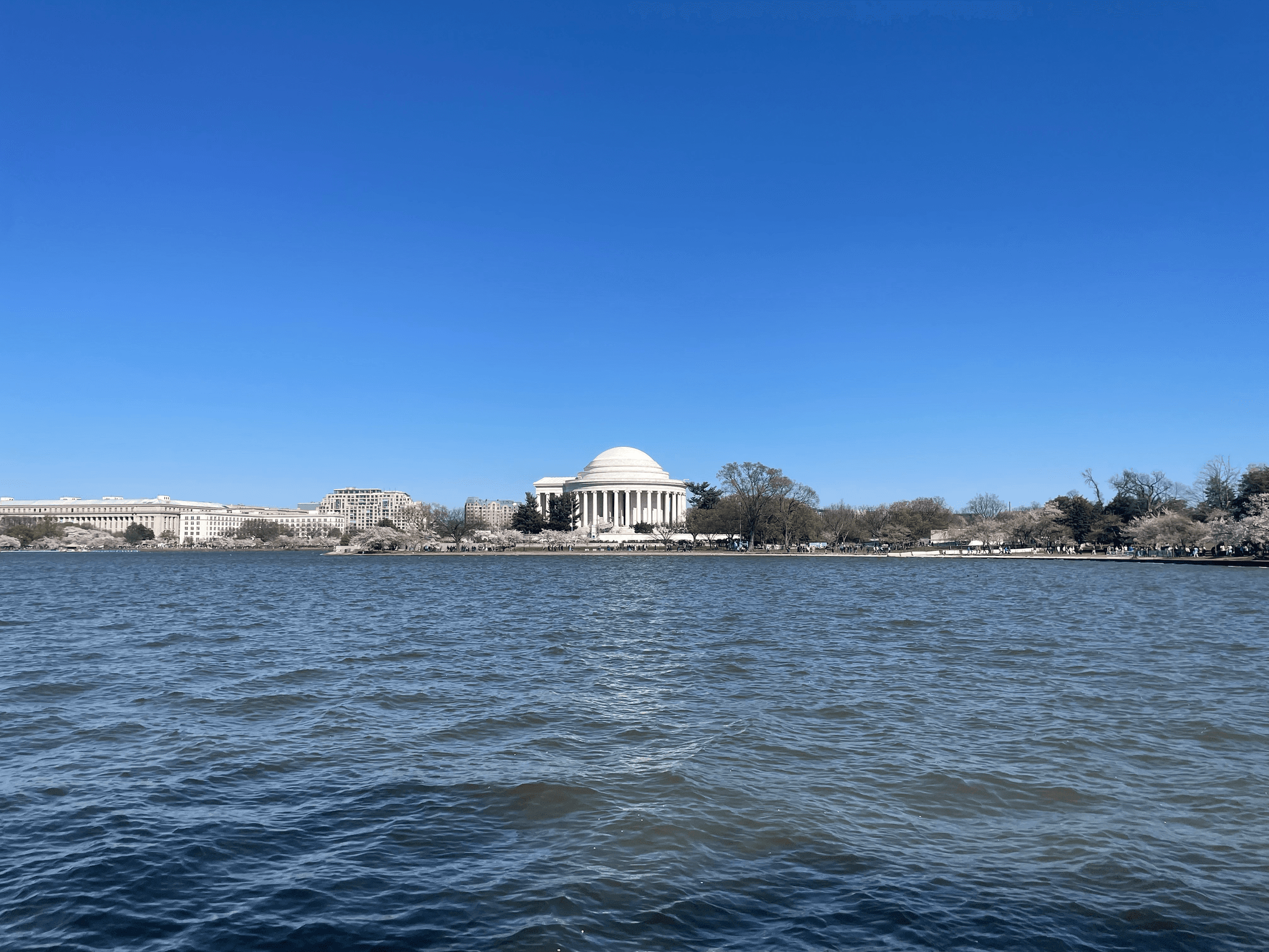 The Jefferson Memorial in Washington, DC.