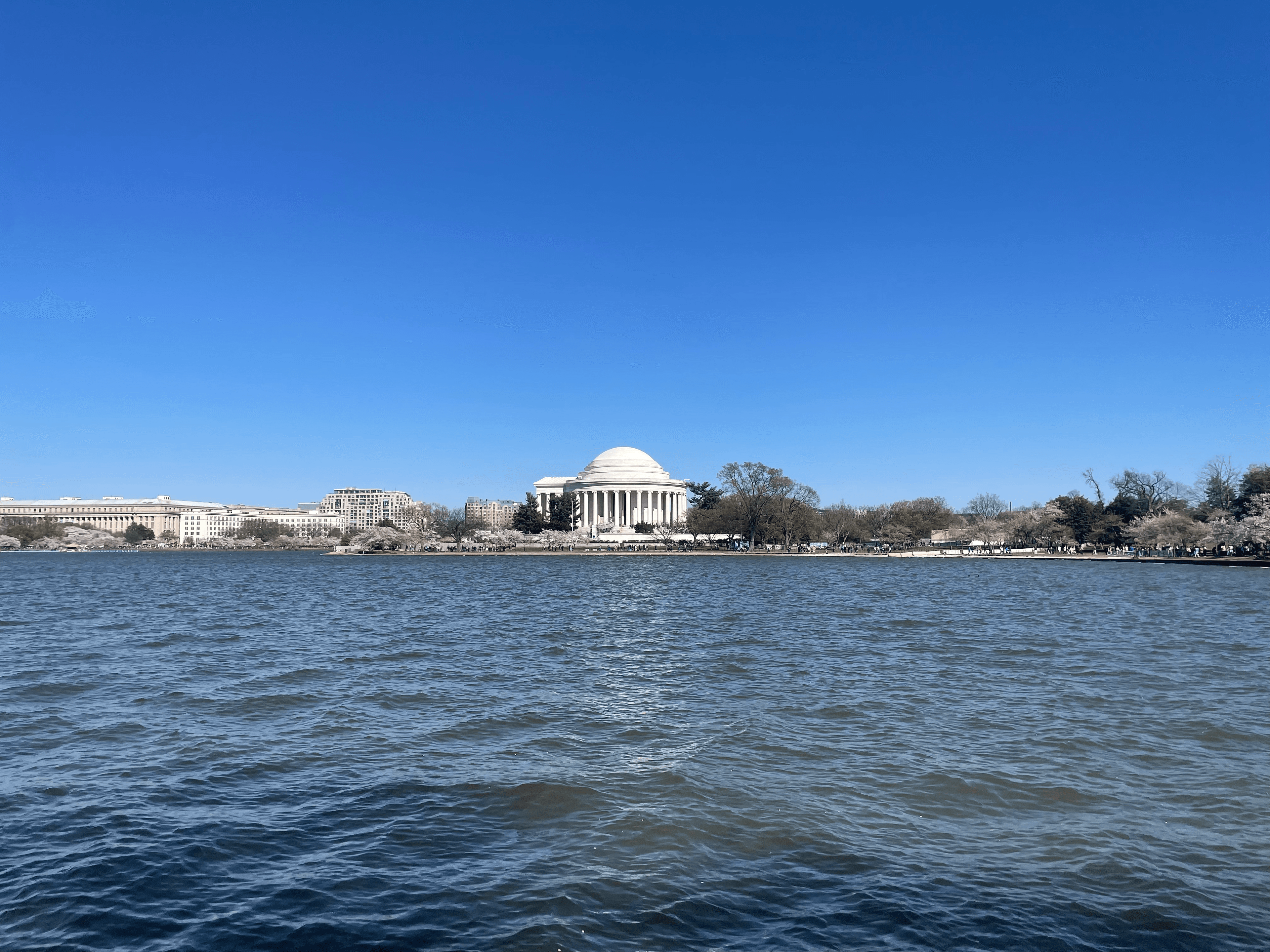 The Jefferson Memorial in Washington, DC.