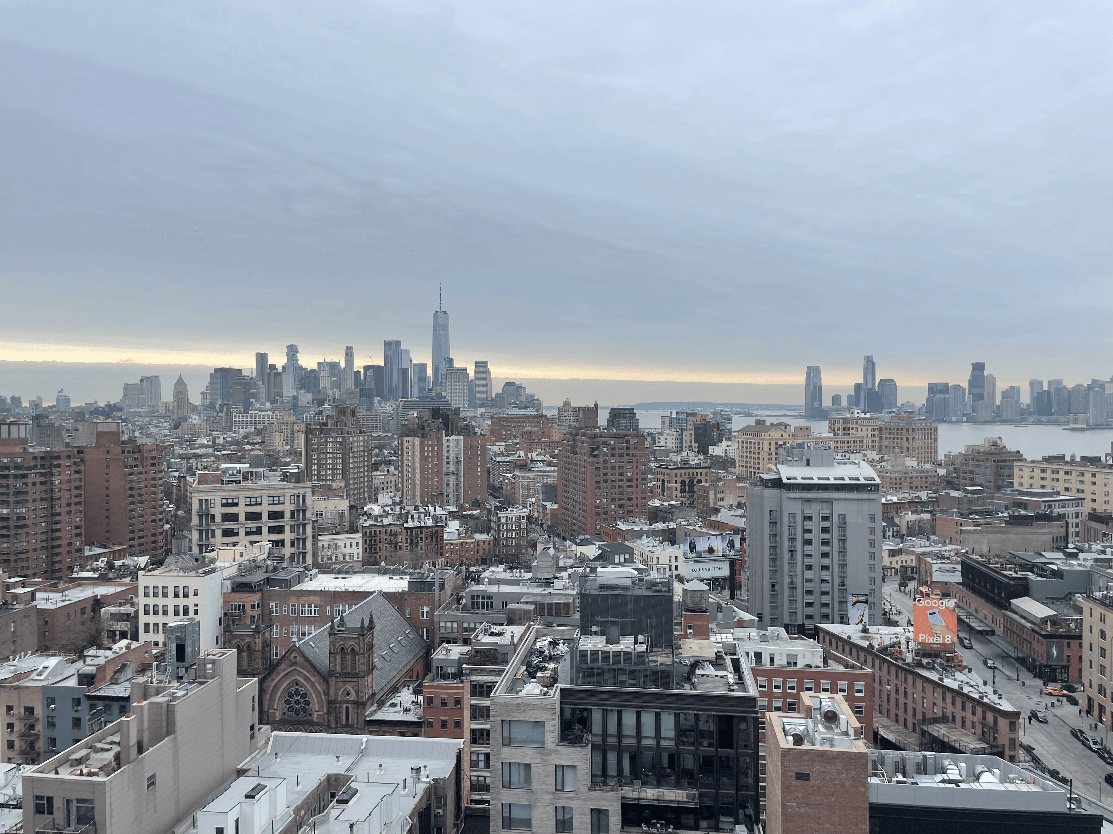 Manhattan, viewed from West Village.