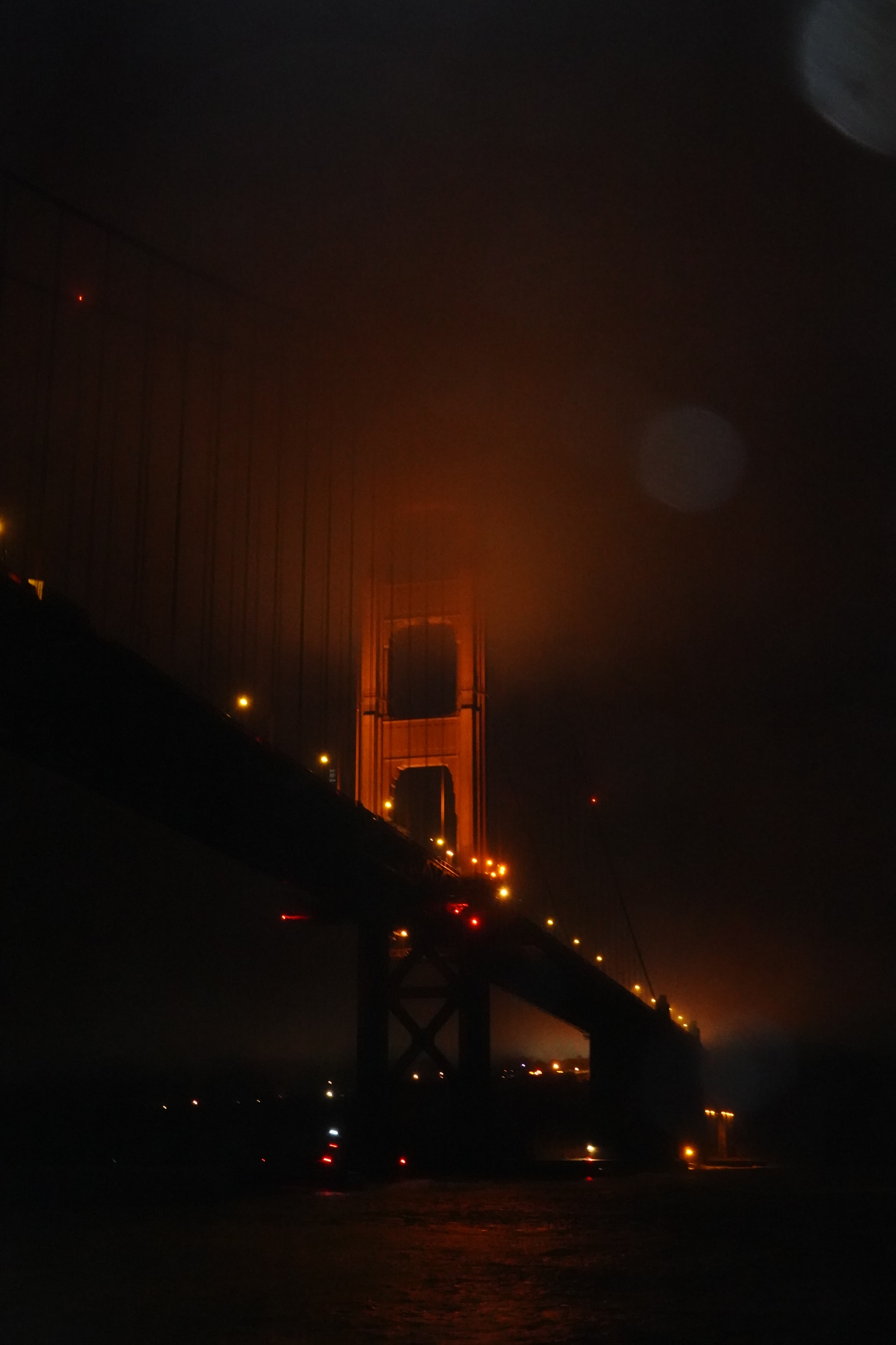 The Golden Gate Bridge in San Francisco.