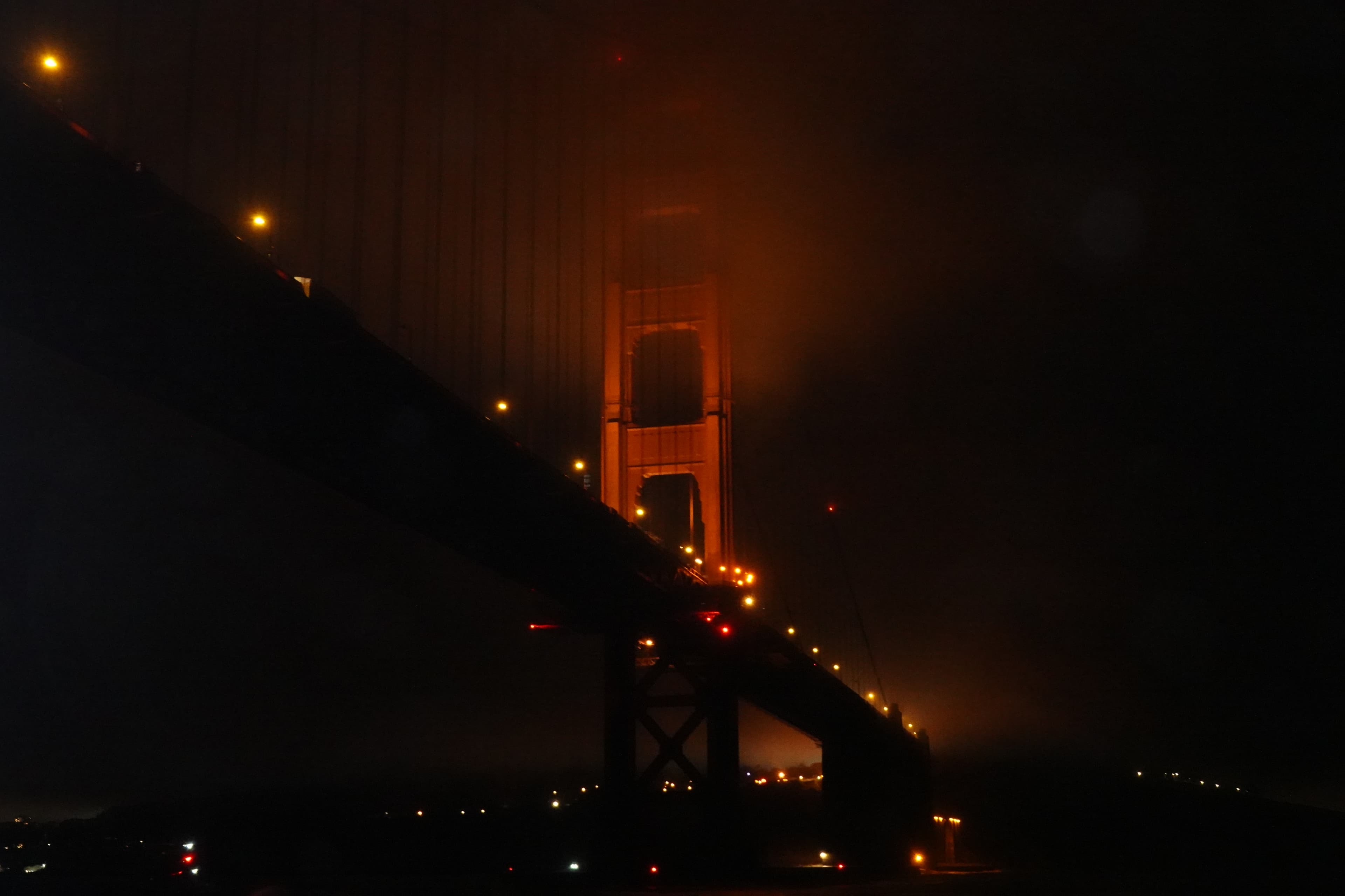 The Golden Gate Bridge in San Francisco.