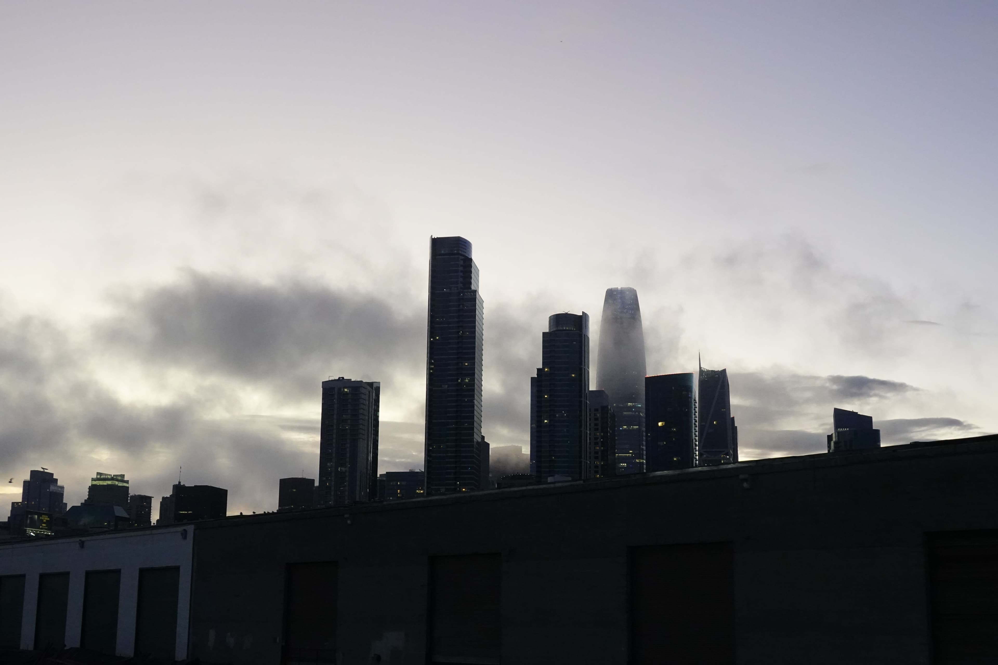 The San Francisco skyline.