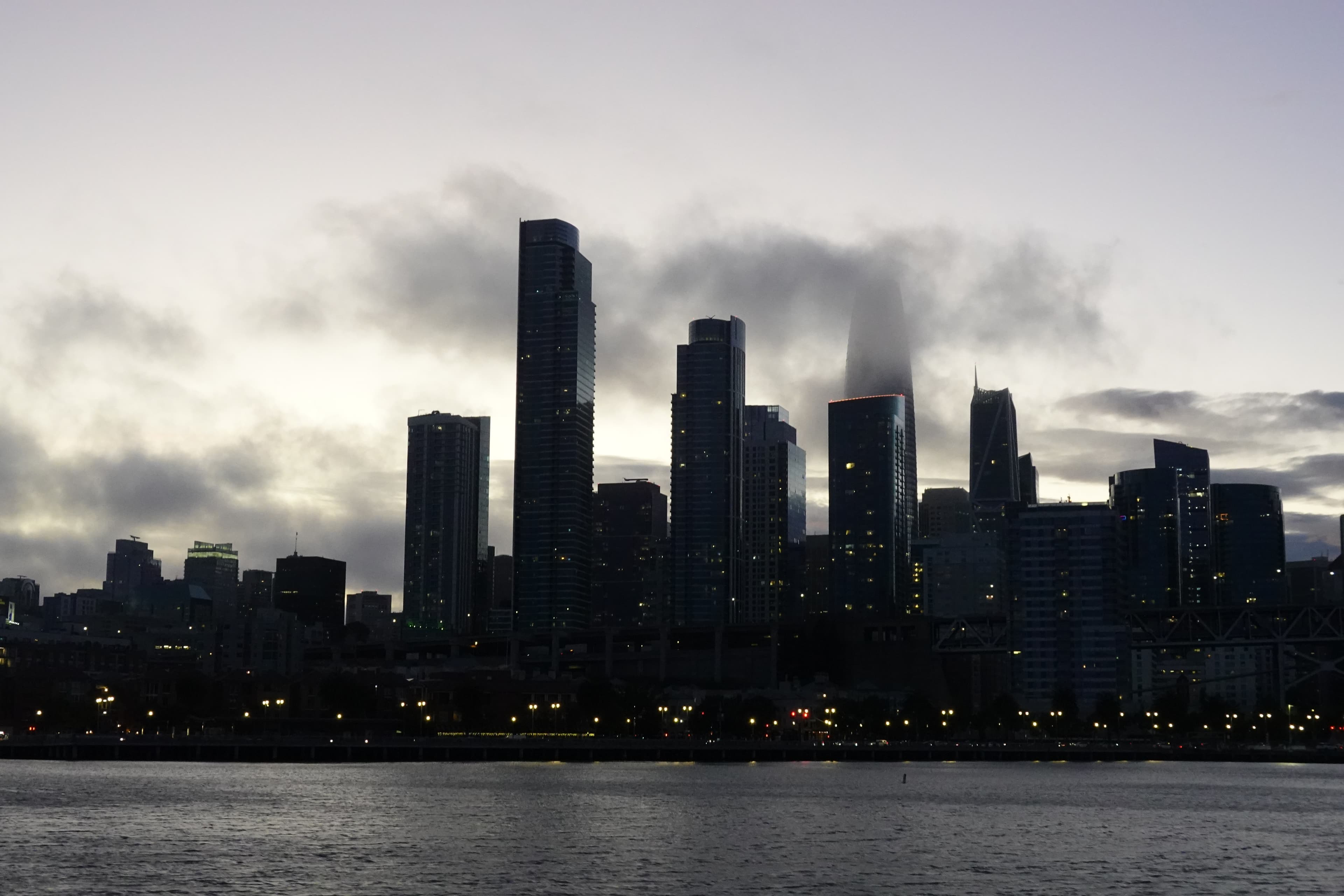 The San Francisco skyline.